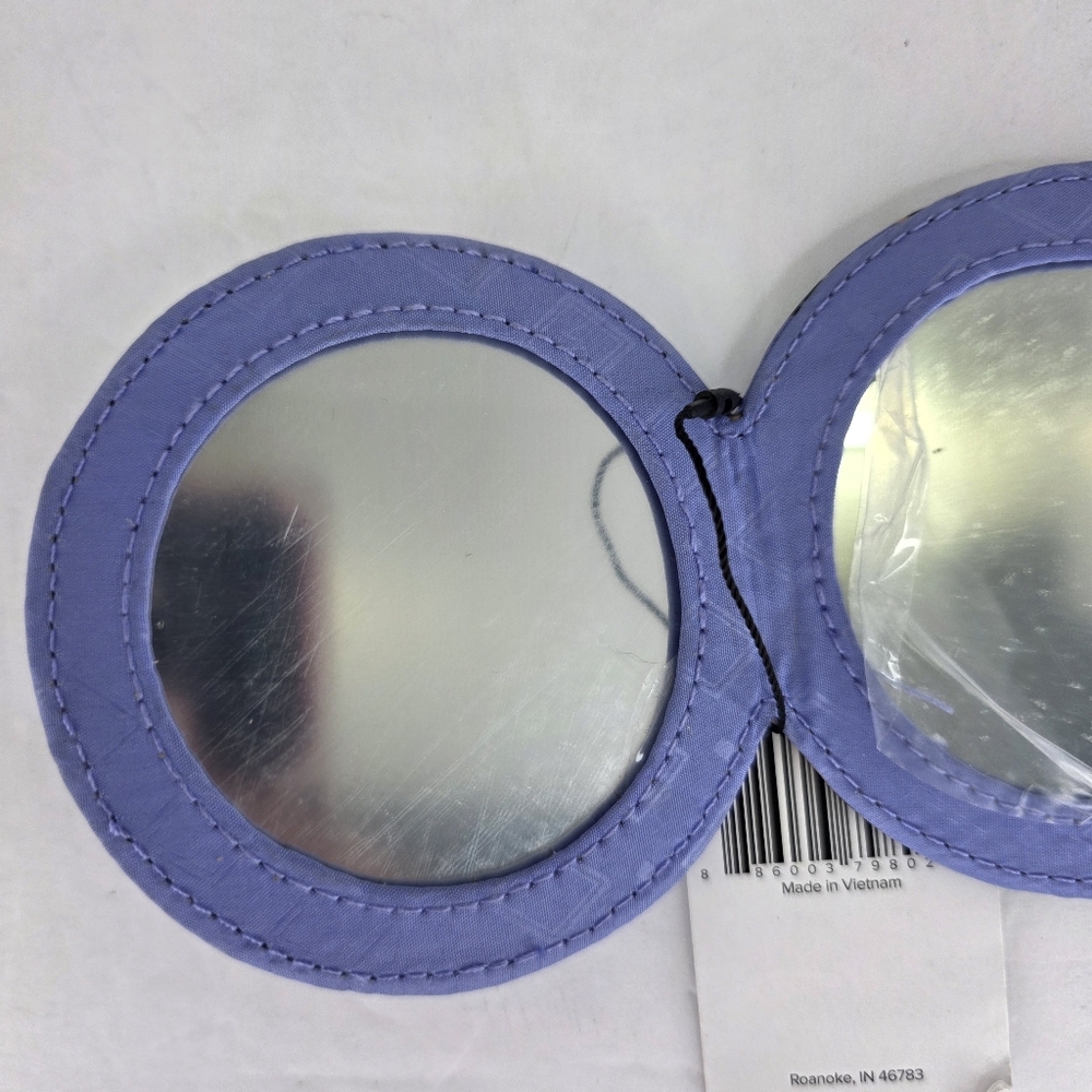 3 NWT Vera Bradley Compact Pocket Mirror Cosmetic Double Sided Snap Closure - Picture 6 of 13